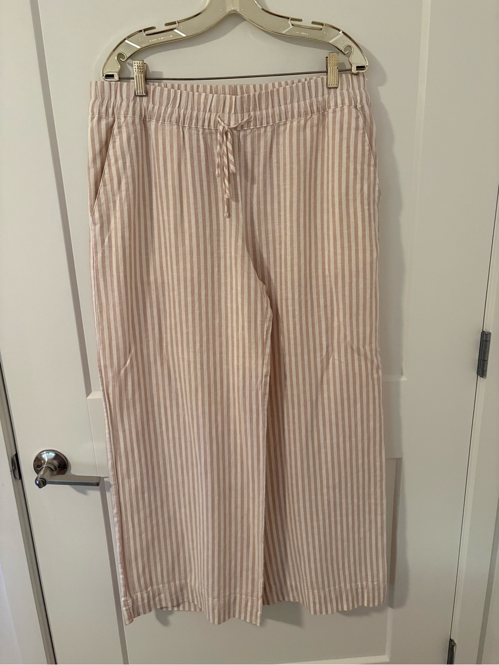 a new day Wide Leg Striped Pants in Pink and White